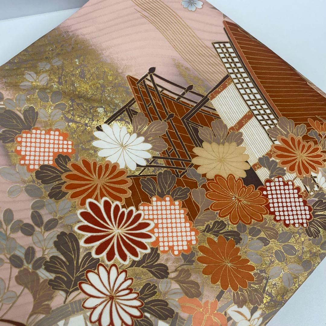 晴れ着の丸昌　振り袖セット　ピンク　ゴールド　木箱入り　成人式⭐︎