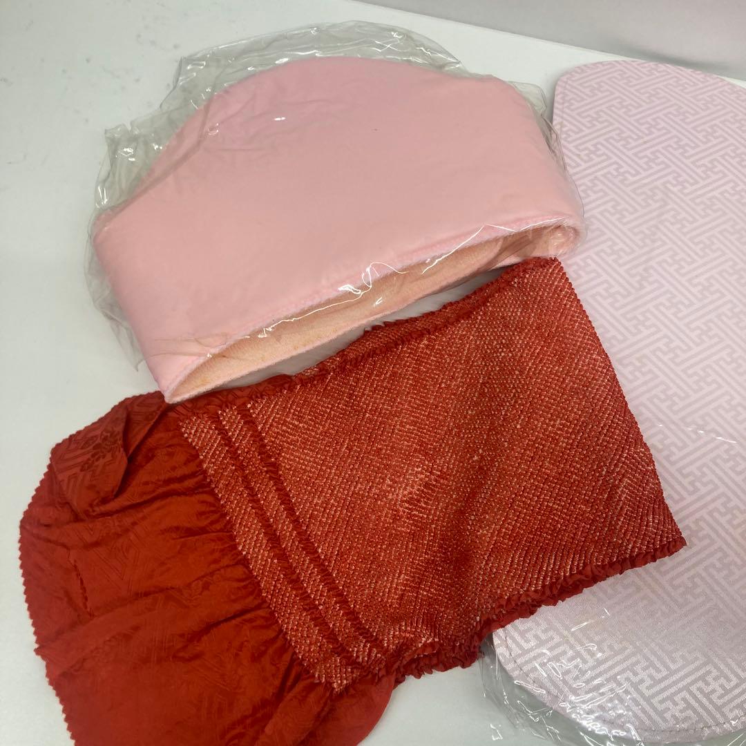 晴れ着の丸昌　振り袖セット　ピンク　ゴールド　木箱入り　成人式⭐︎