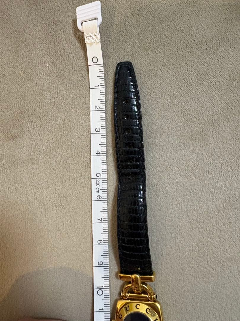 ibooGUCCI グッチ 腕時計 ホースビット ゴールド ブラック