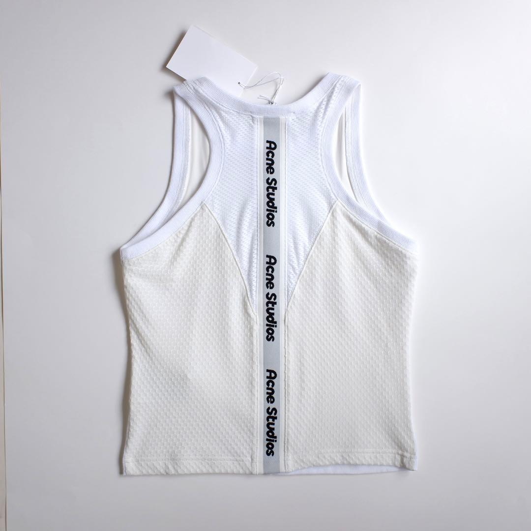新品正規品 Acne Studios ロゴタンクトップ ノースリーブトップス