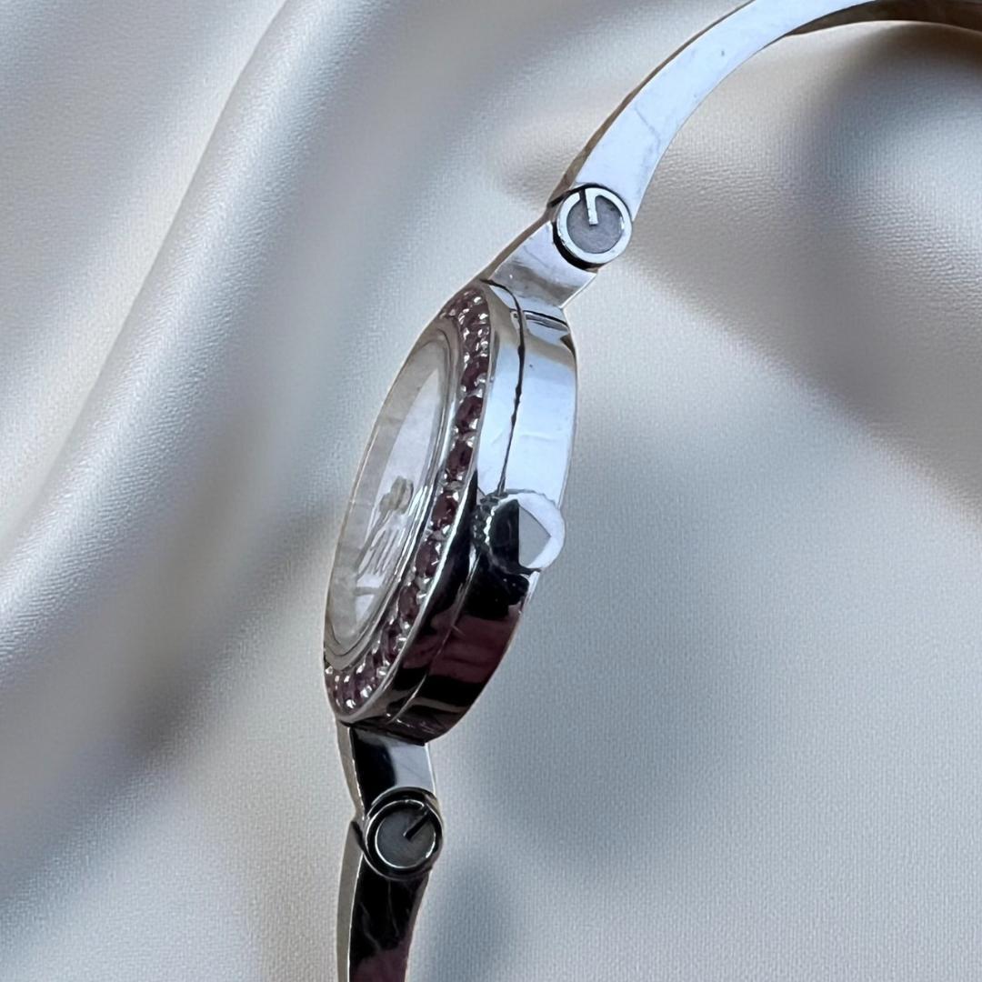 【不動品】GUCCI 腕時計　105　バングルウォッチ　ガーネットベゼル