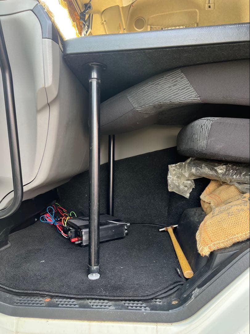 助手席フラットキット