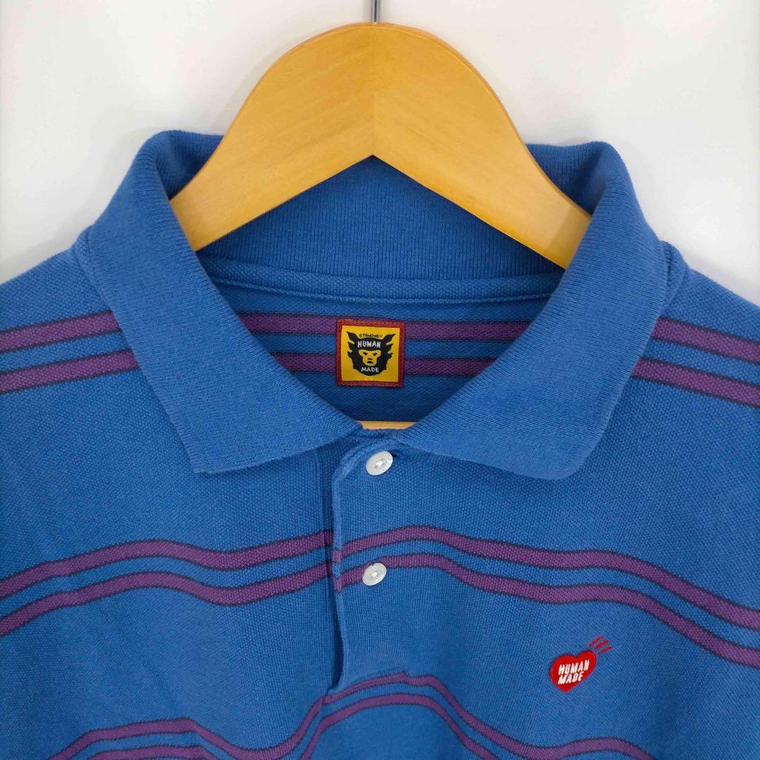 【未使用、巾着袋つき】ヒューマンメイド HUMAN MADE 長袖　ポロシャツ