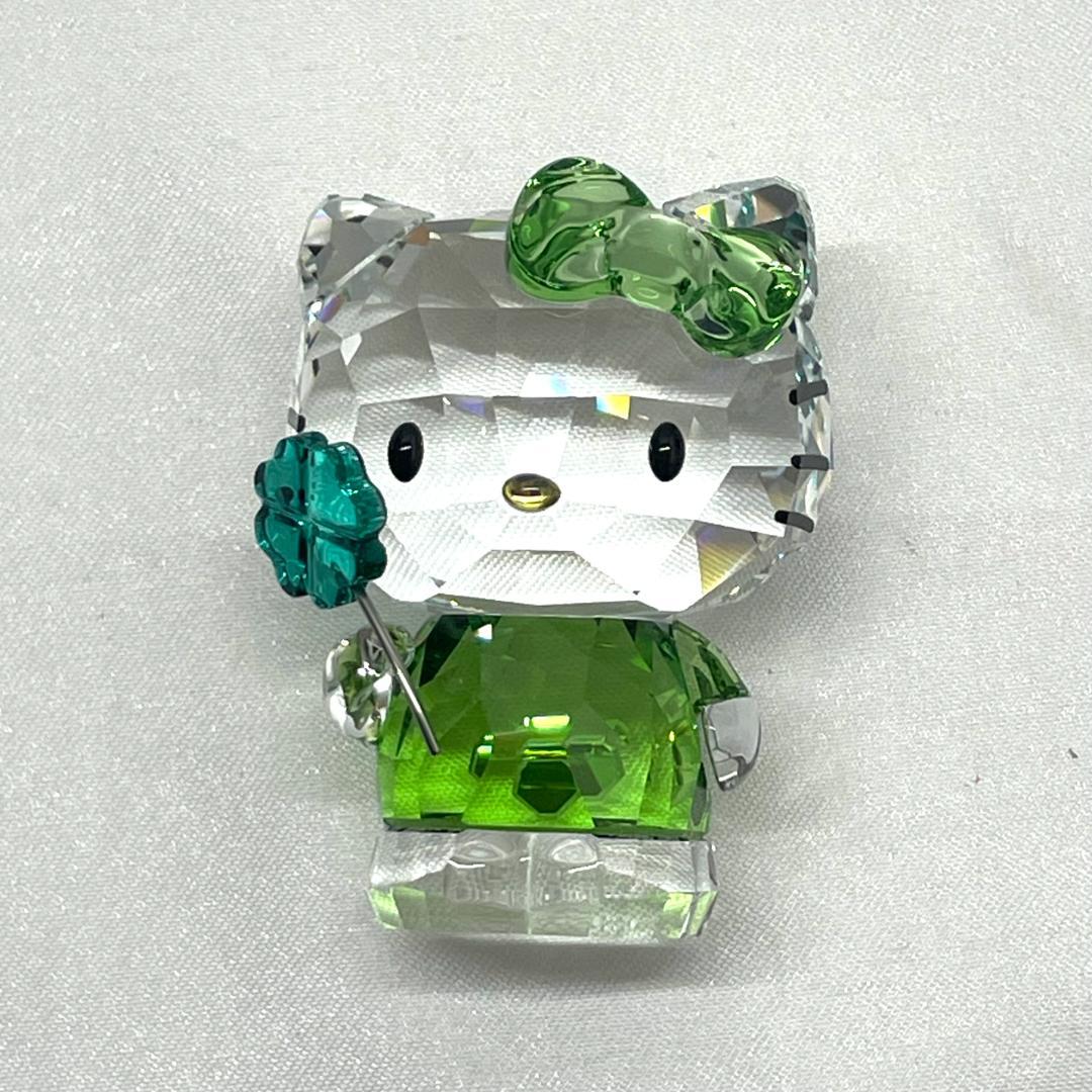 Y601-132　SWAROVSKI ハローキティ クリスタル 置物