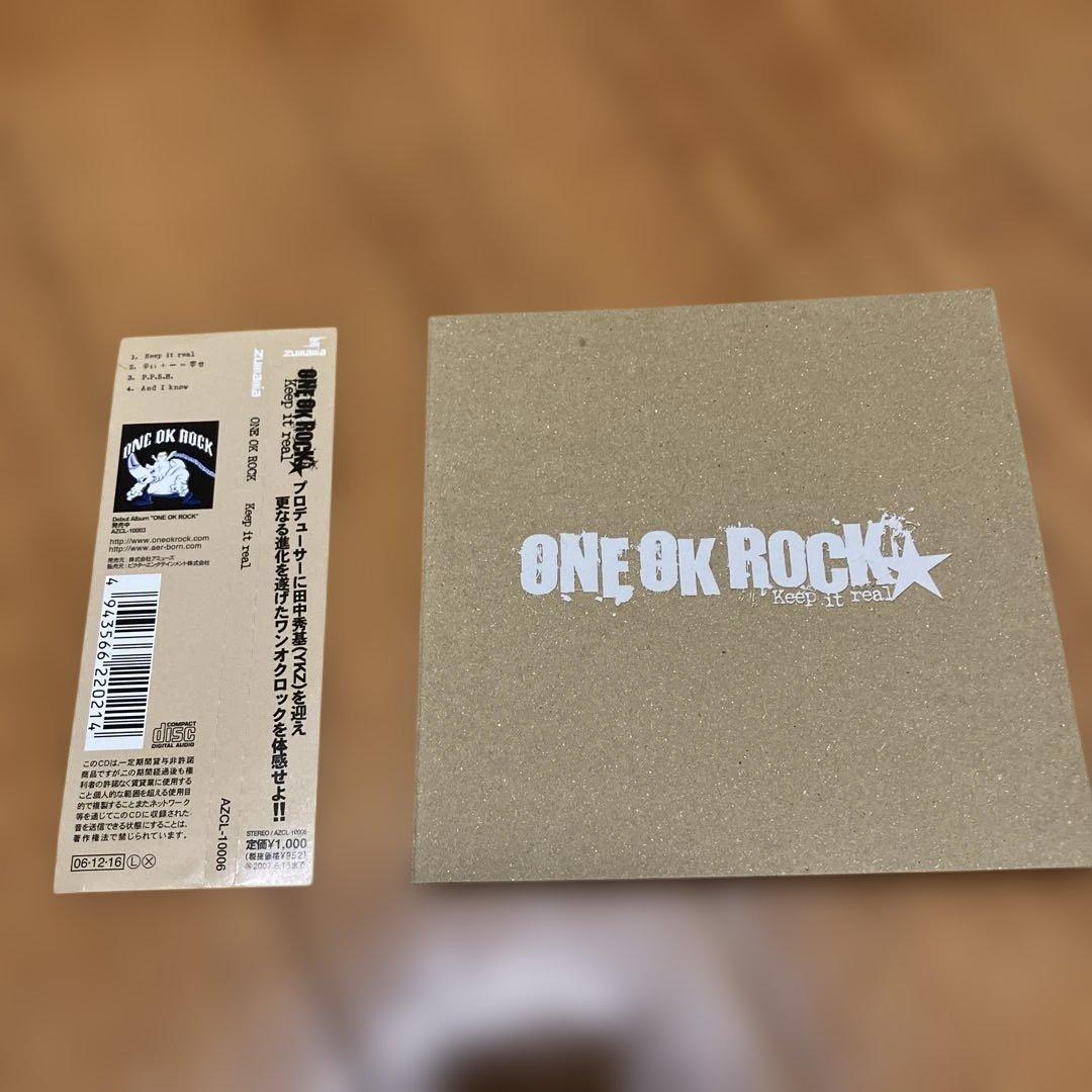ONE OK ROCK keep it real 特典DVD付