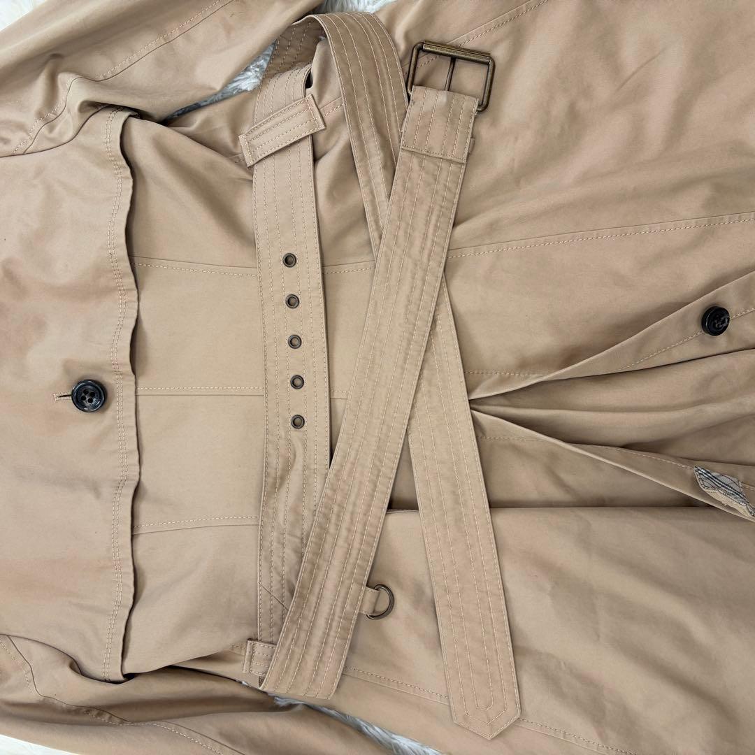 バーバリーブルーレーベル トレンチコート ノバチェック ライナー ベルト