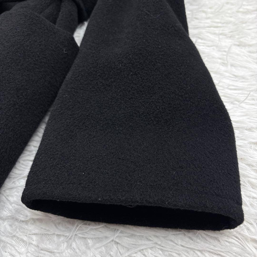 マックスマーラ ベルテット ロングコート 黒 サイズ42