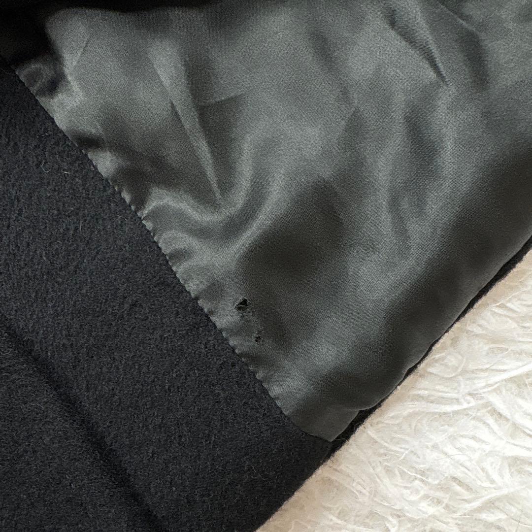 マックスマーラ ベルテット ロングコート 黒 サイズ42