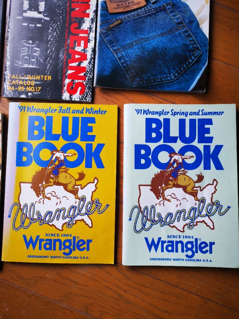 リーバイスブック　EDWIN　Wrangler　Lee　BIGJOHN 計40冊