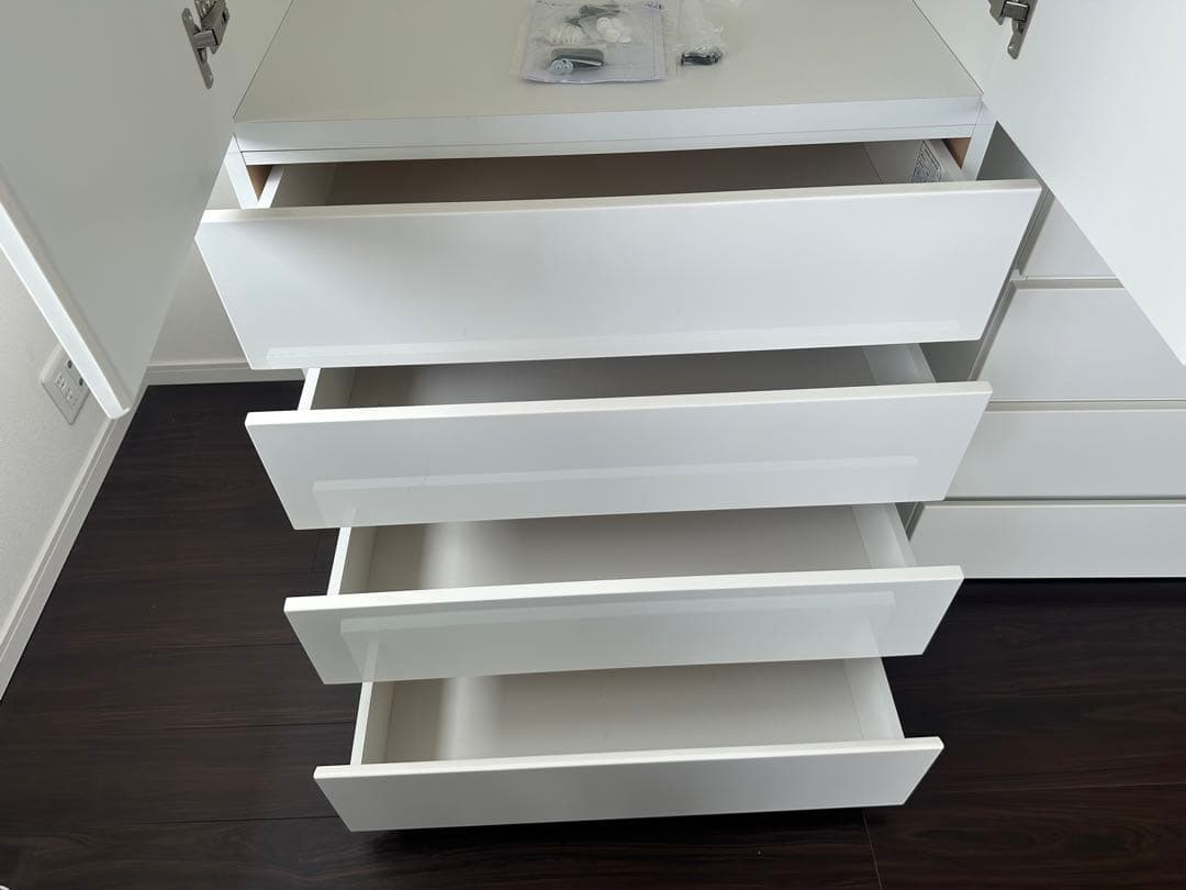 送料込 ニトリ ブレザータンス ポルテD 80BC 幅80cm ②