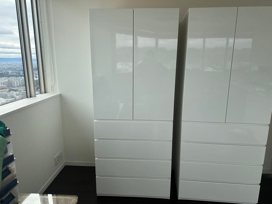 送料込 ニトリ ブレザータンス ポルテD 80BC 幅80cm ②