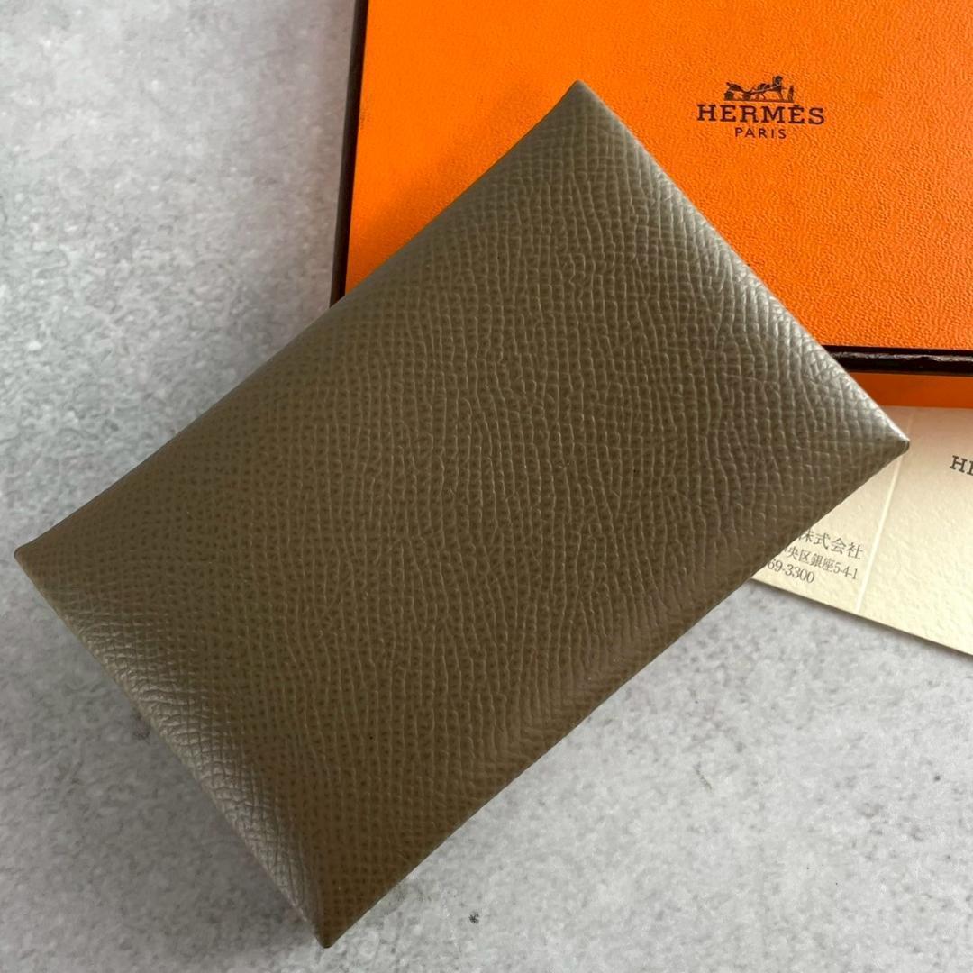2021年製✨未使用 HERMES カルヴィ ケース 名刺入れ エトープ