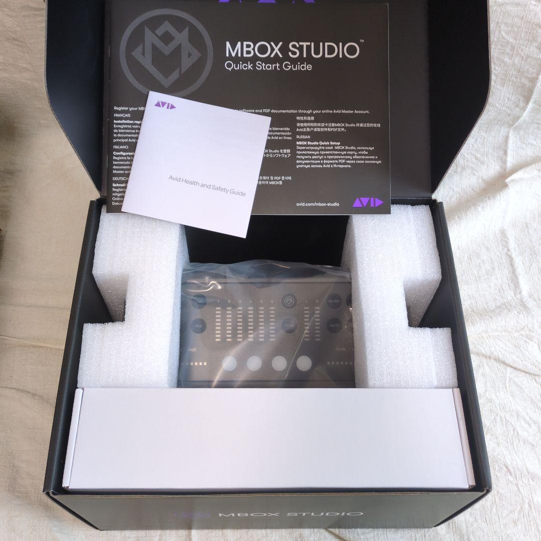 AVID MBOX STUDIO オーディオインターフェイス