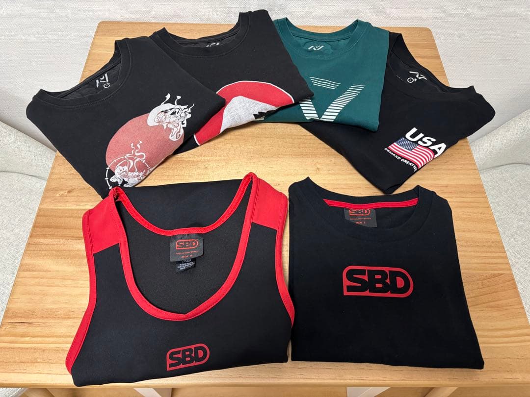 バーグリップシャツ&シングレットセット/A7/SBD