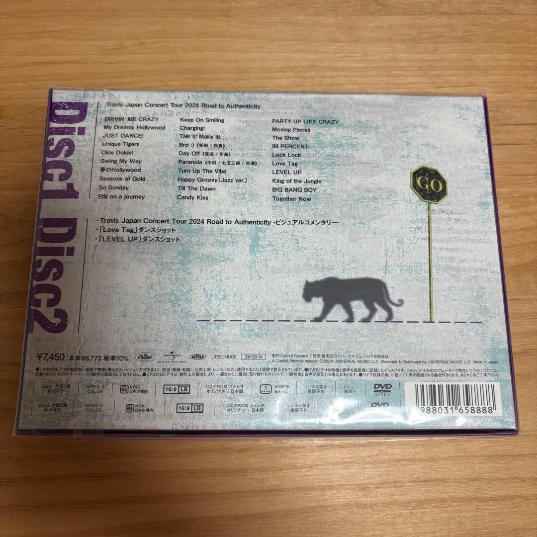 Travis Japan Road to Authenticity完全生産限定盤