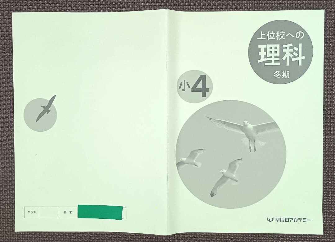 今だけ2500円引き‼️小4 冬期講習早稲田アカデミー 早稲アカ上位校4年