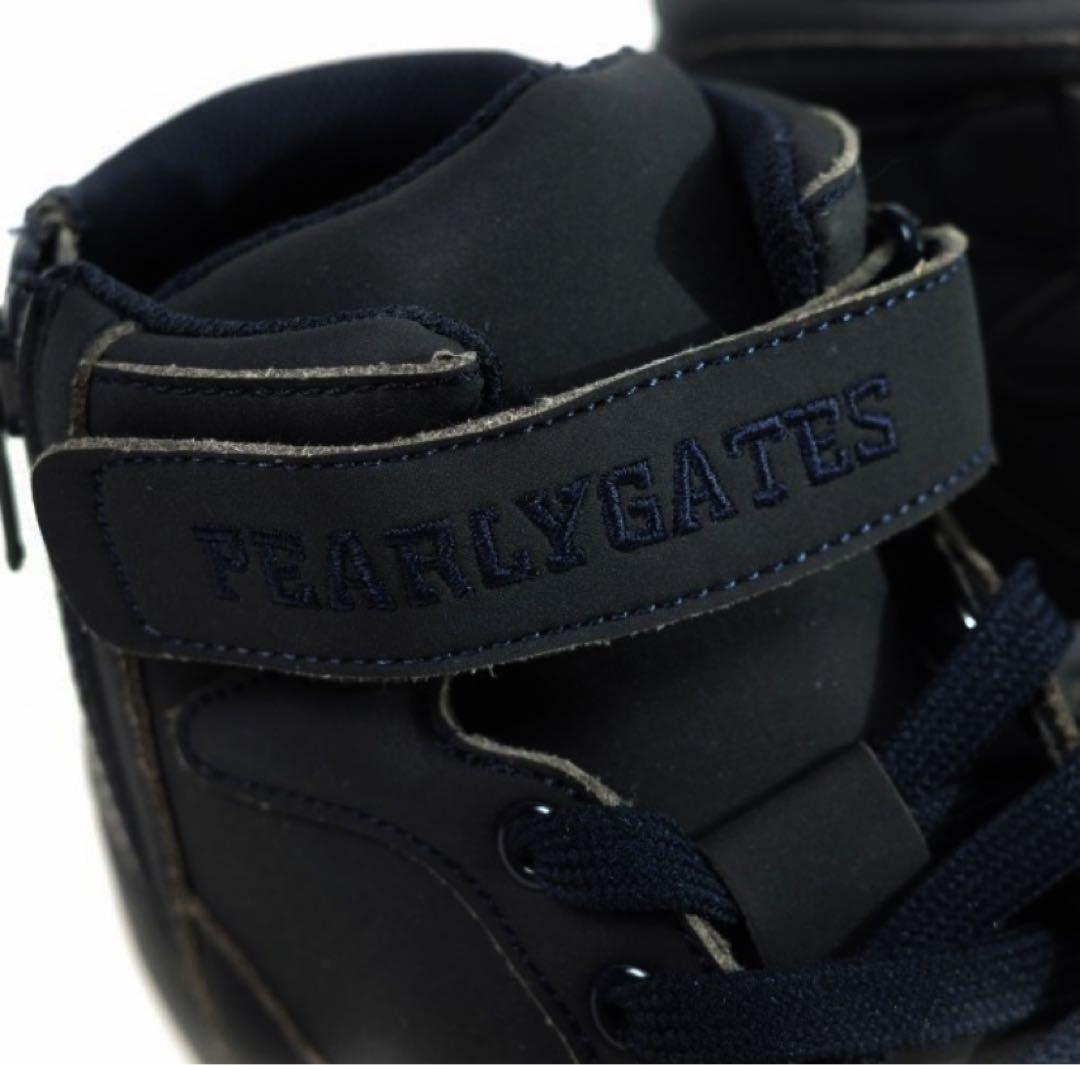 【新品】 35,200円 パーリーゲイツ ミドルカット ゴルフシューズ23cm