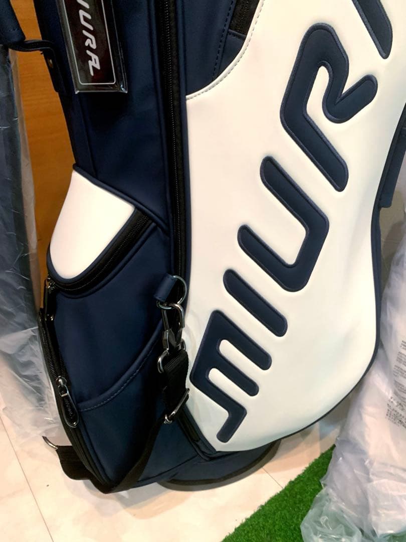 希少　完売　新品未使用　三浦技研　ミウラ　スタンド　キャディバッグ