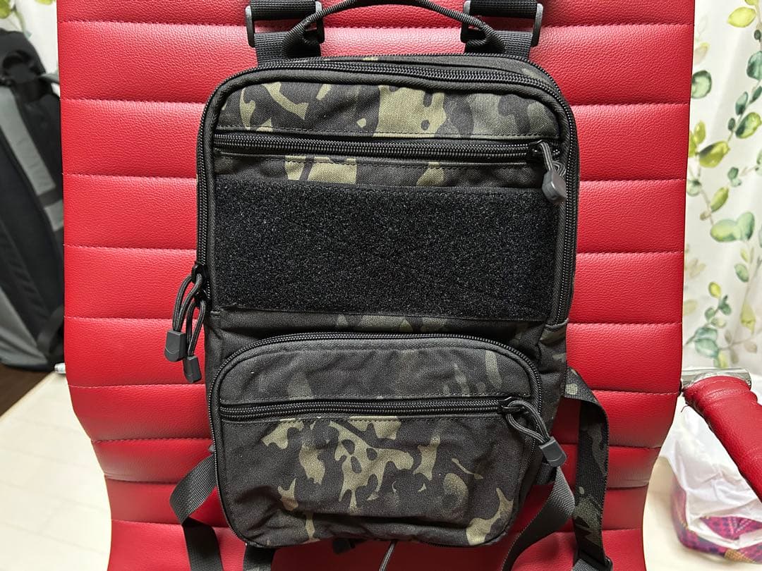 【値下げ】MK3チェストリグ　バックパネル　マルチカムブラック