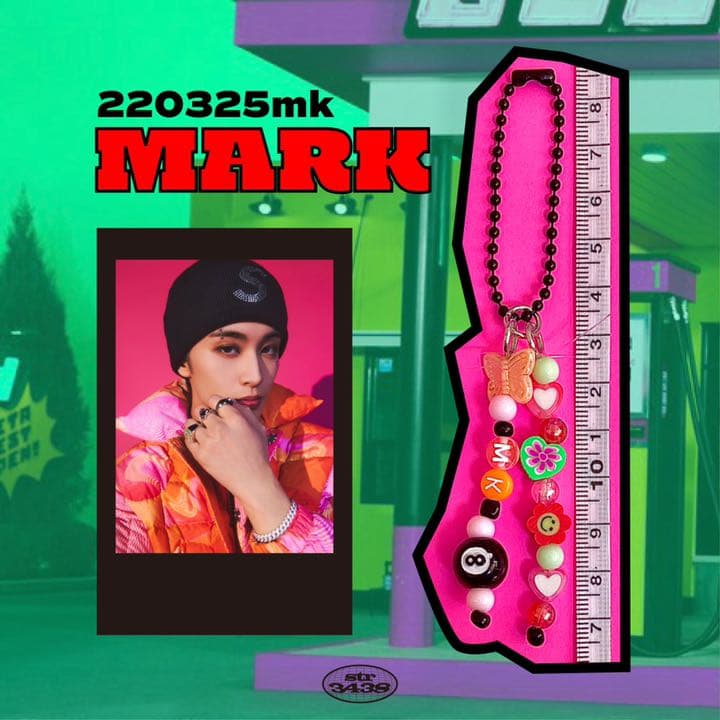 【220325mk】NCT DREAM Glitch Mode マーク ビーズ
