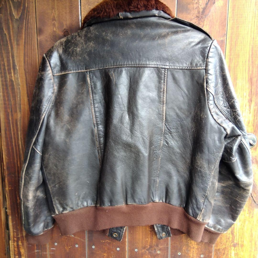 マ*ヤ様 ウイリアムバリー　フライトジャケットG-1　ビンテージ