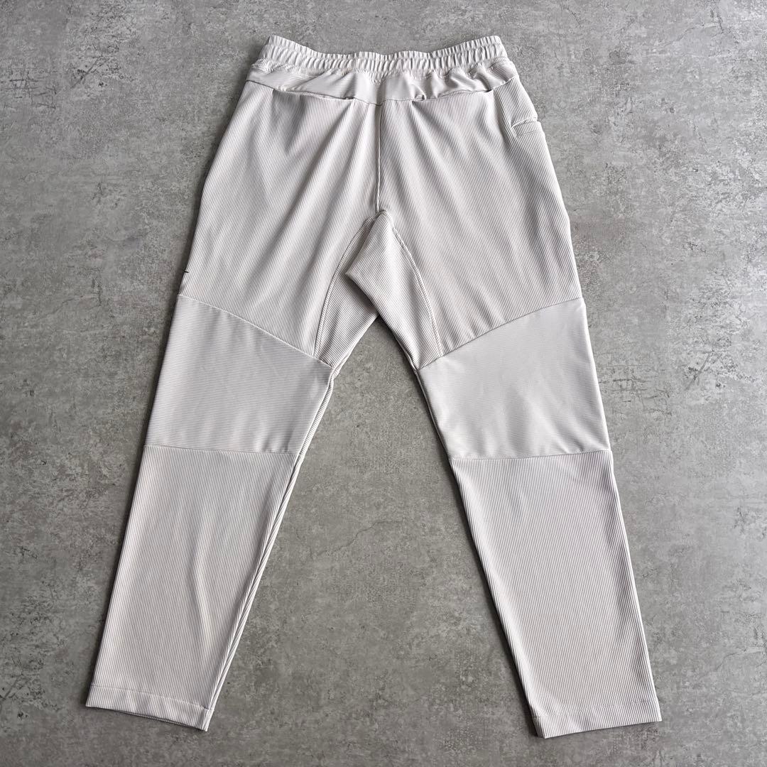 極美品■コール&レスポンス【XL】セットアップ ベージュ ストレッチ プリーツ