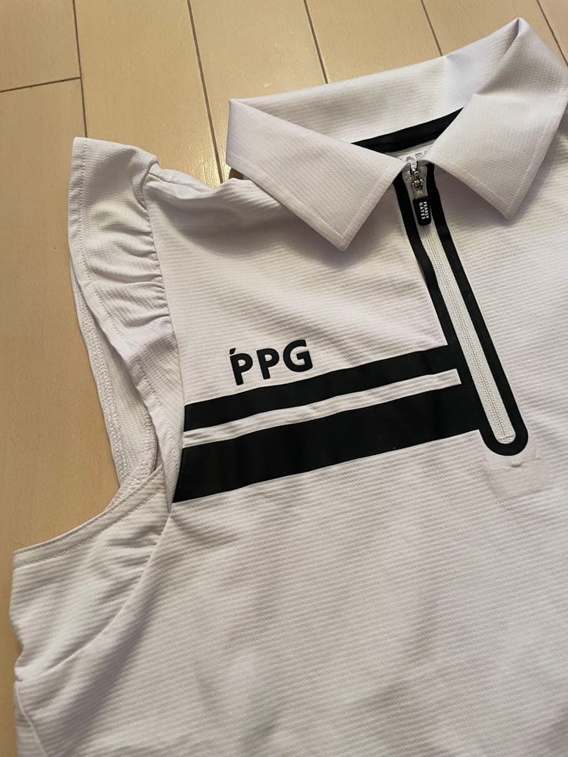 【お値下げ】PPG パーリーゲイツ 肩フリルトップス