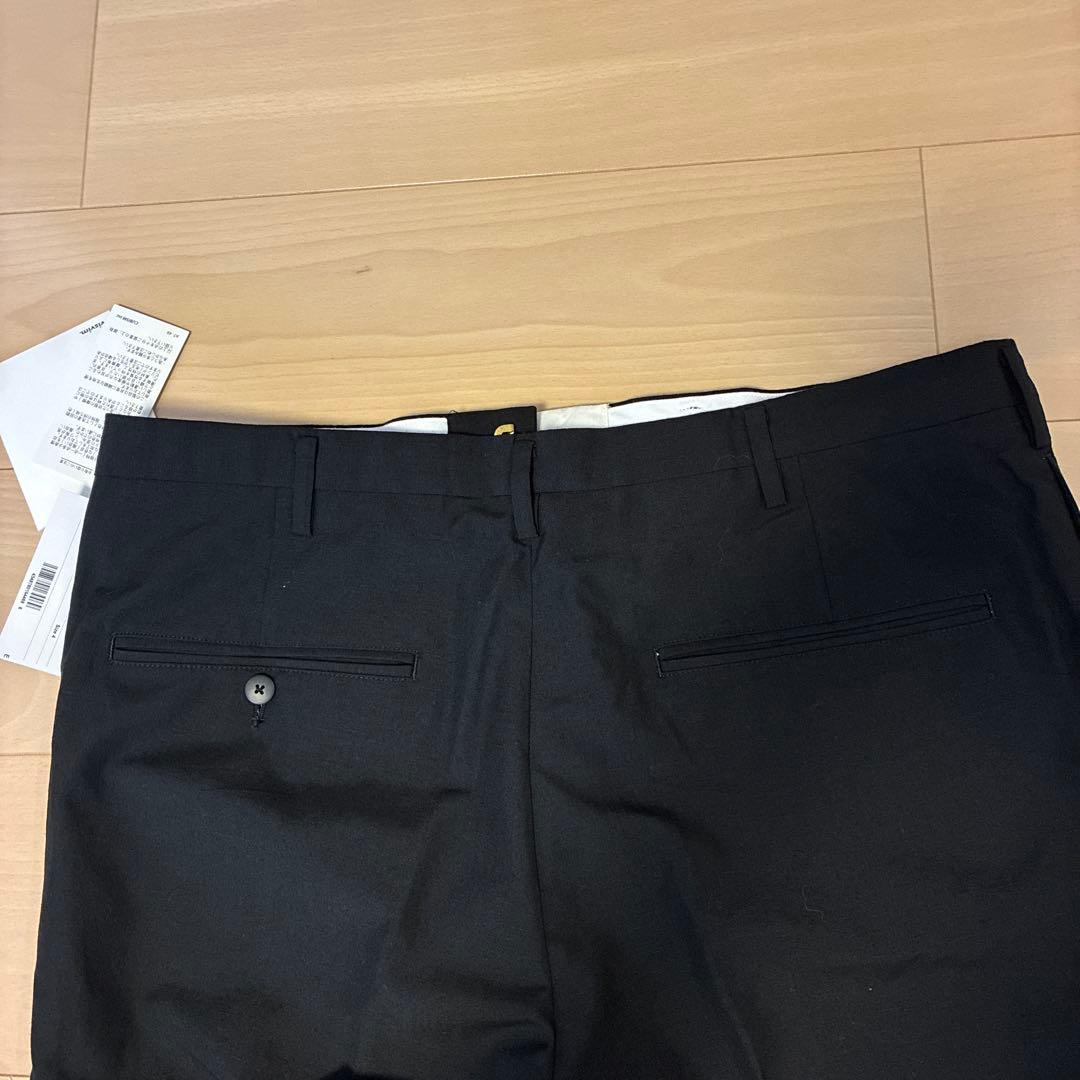 新品未使用VISVIM DALTON SLACKS黒スラックスビズビム