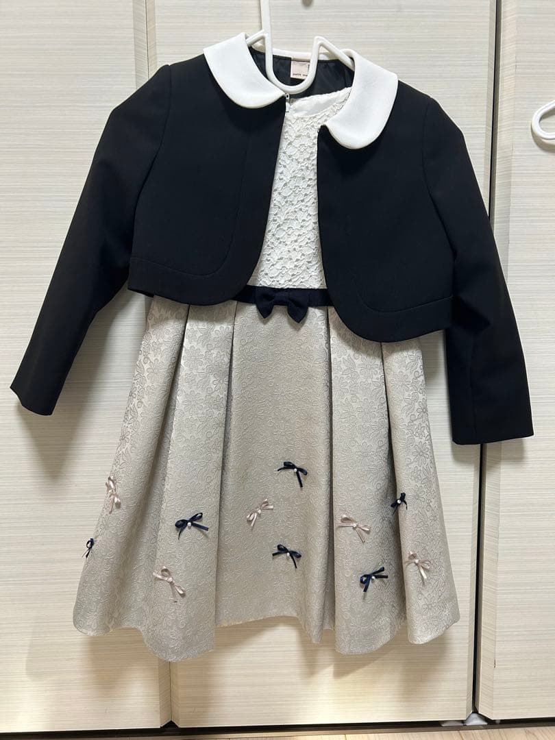 petit main ジャケット　ワンピース　卒園式　入学式　120cm
