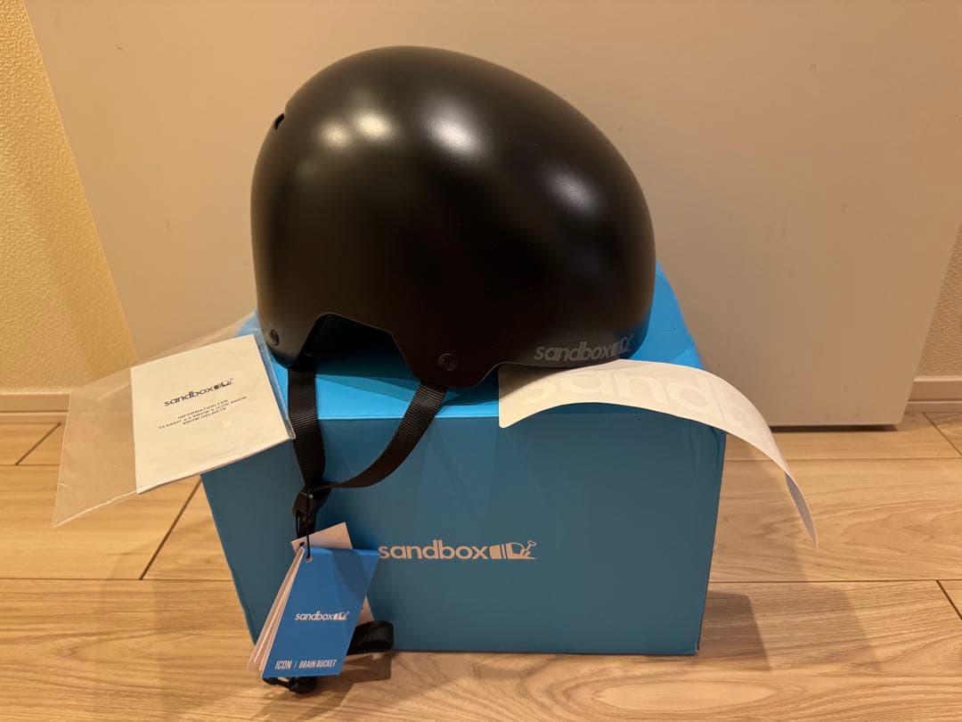 sandbox マットブラック ヘルメット