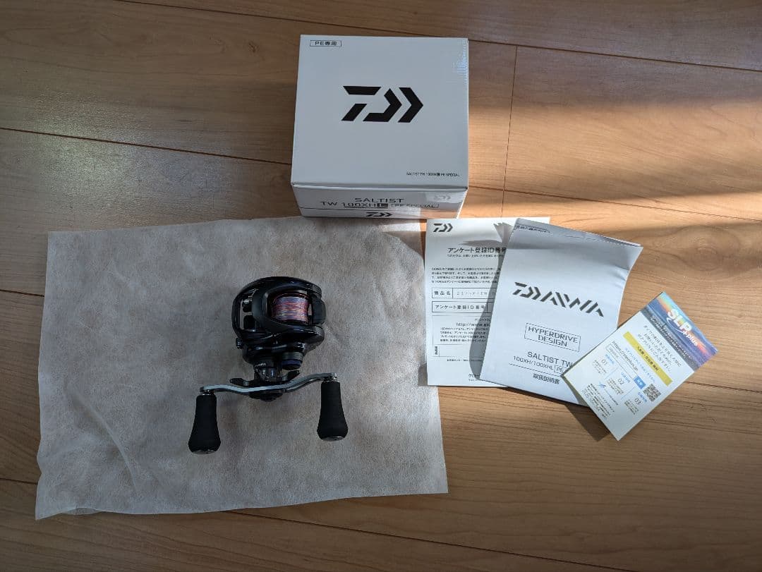 リール Daiwa SALTIST TW 1000XHL PE SPECIAL