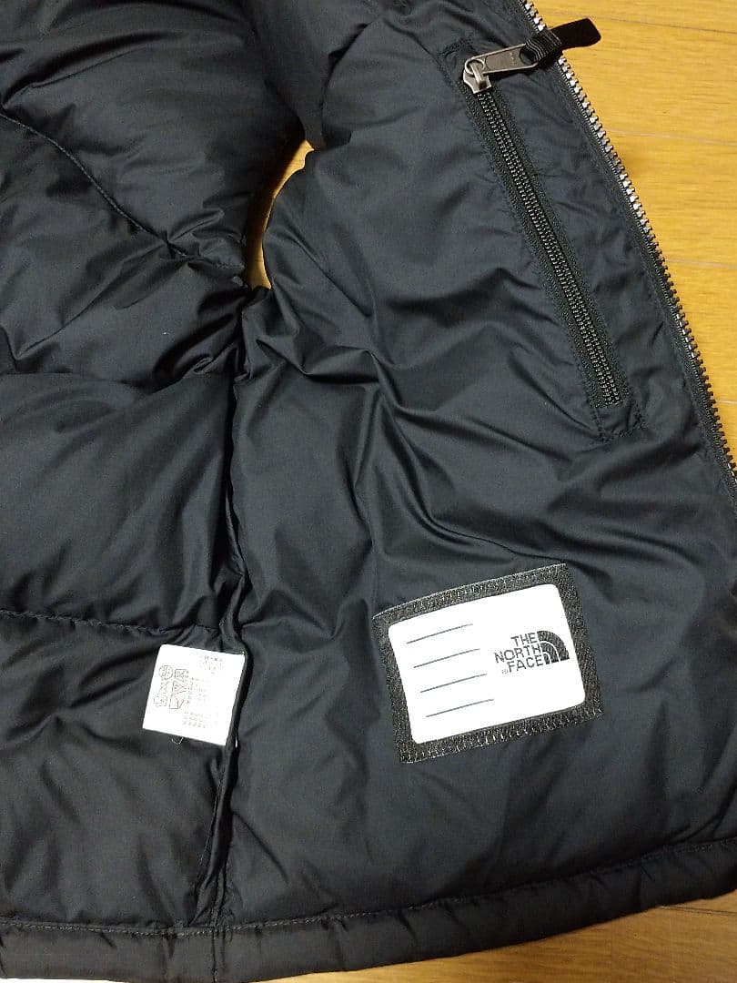 あらら様THENORTHFACEダウン600黒レディースMメンズ細めS美USED