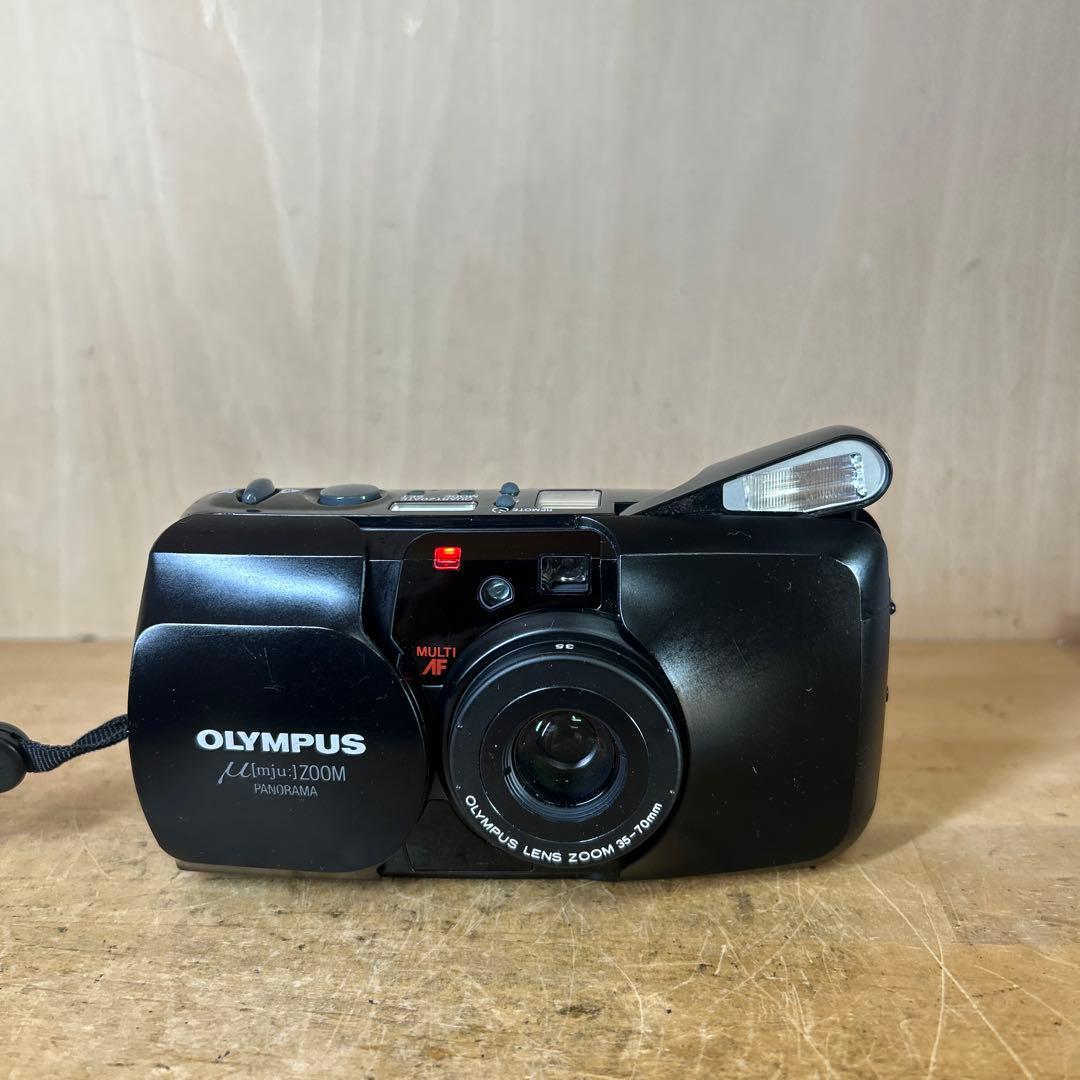Olympus Mju Zoom Panorama 完動極美品　取説付き