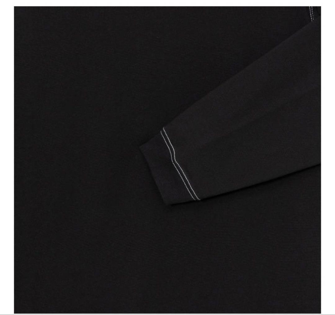 ノースフェイス韓国モデル　エッセンシャルラウンドロングT Lサイズ