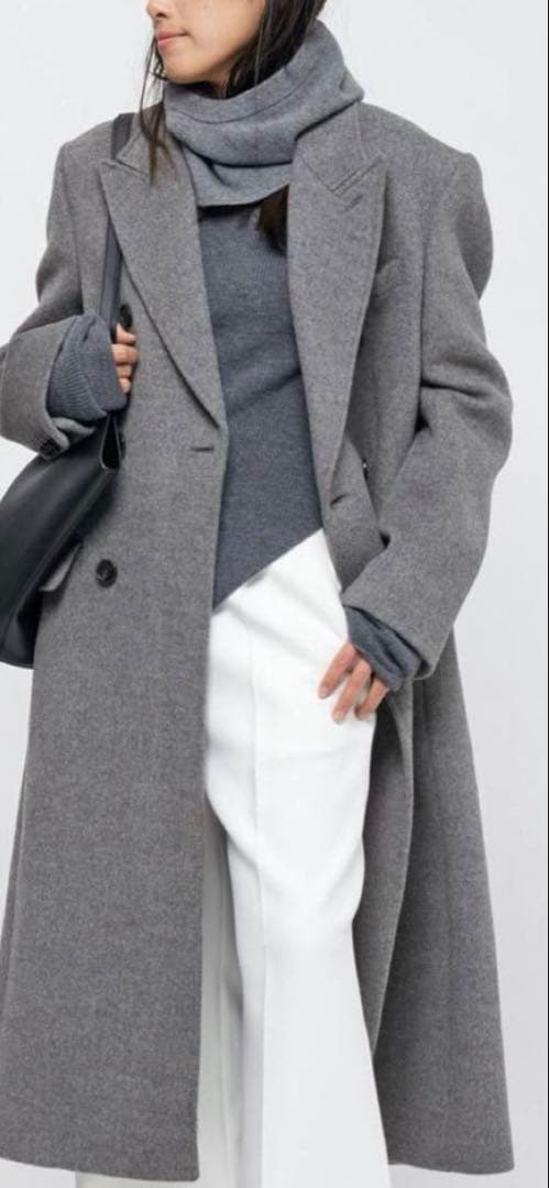 【新品】AP STUDIO【DUNST】ダブル ブレステッド コート