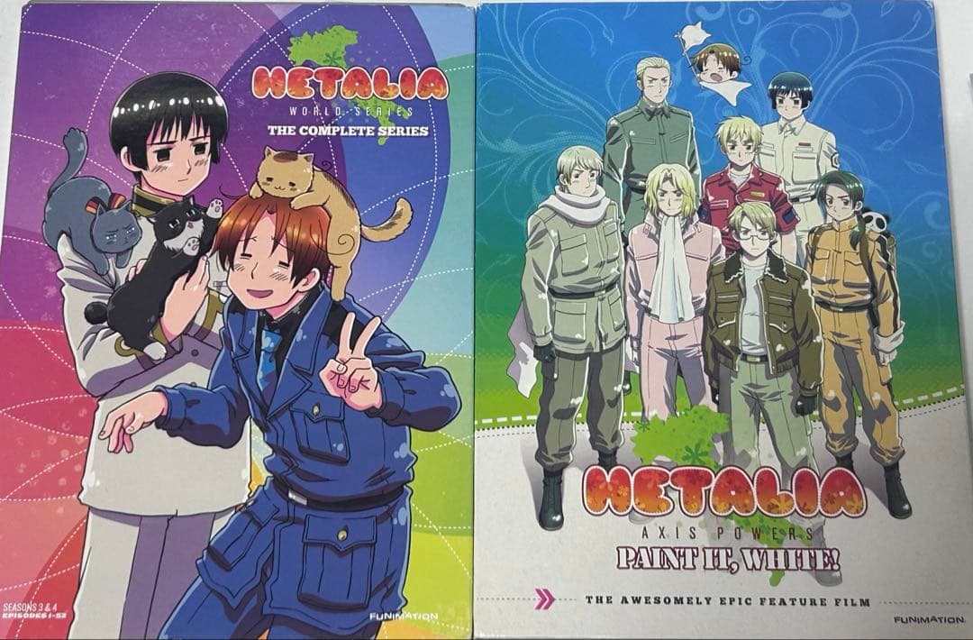 ヘタリア 北米版 dvd