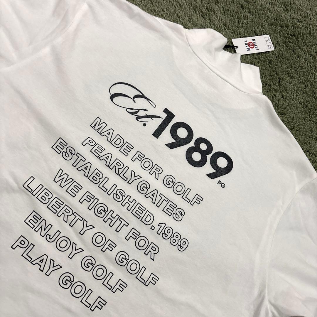 パーリーゲイツ☆新品 ベアジャガード カットソー 長袖 モックネック