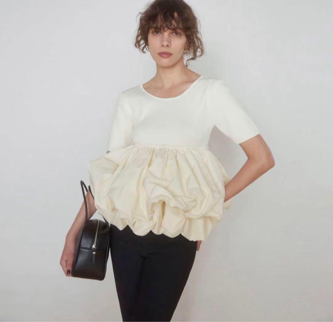 Knit Dockingボリュームバルーントップス　searoomlynn