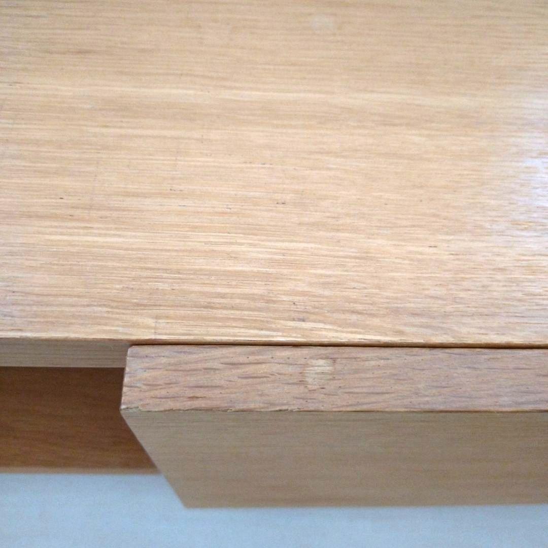 【15日まで！/美品】unico CORSO オーク材 AVボード ローボード