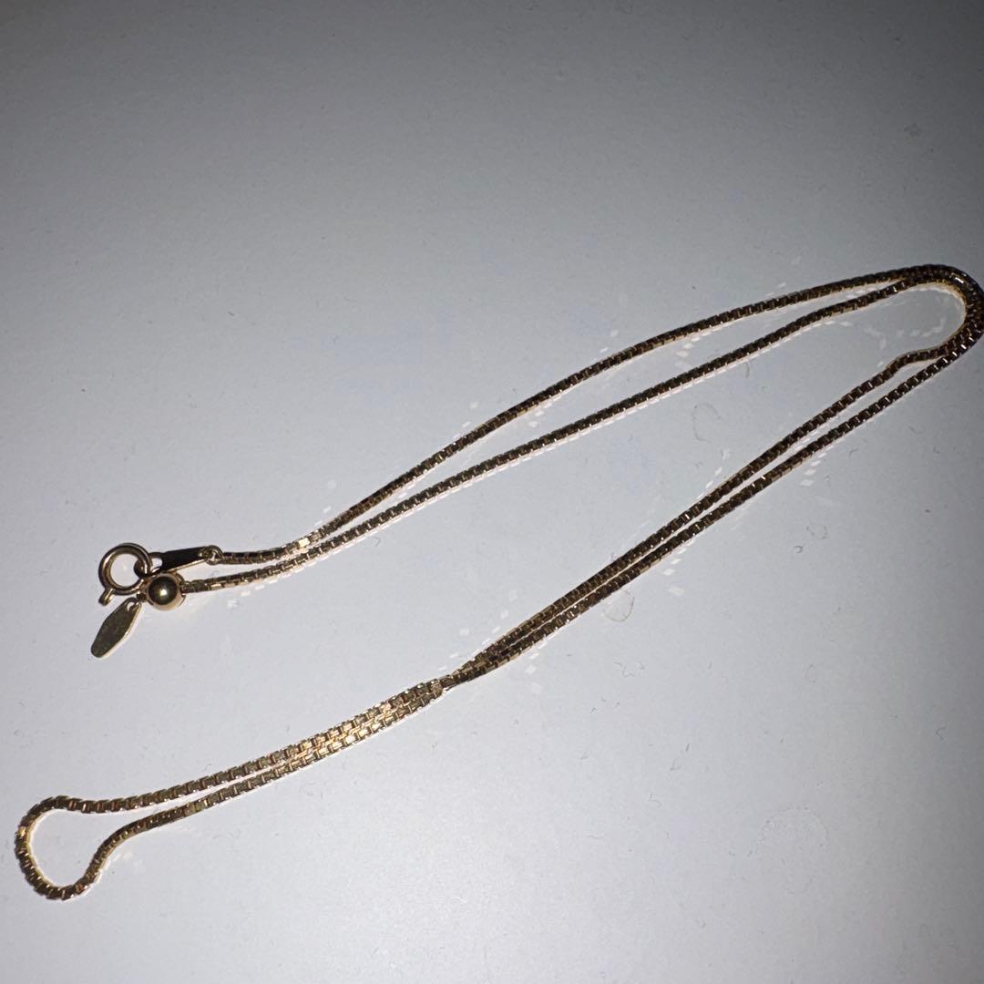 18金チェーンネックレス