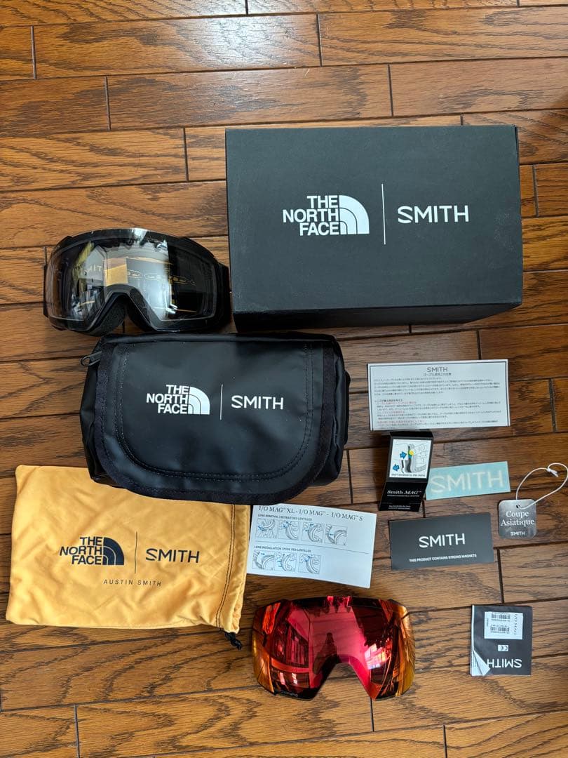 スミス　ノースフェイスSmith I/O MAG ゴーグル northface
