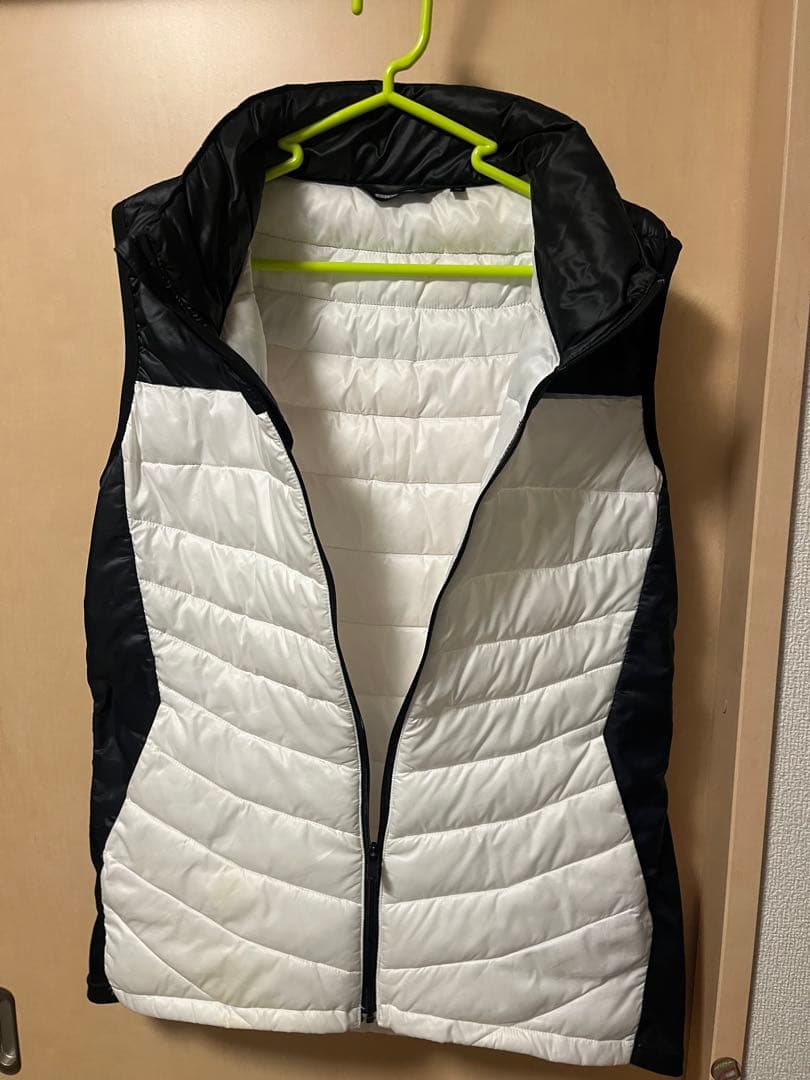 Mizuno ゴルフ ベスト XL ブラック/ホワイト