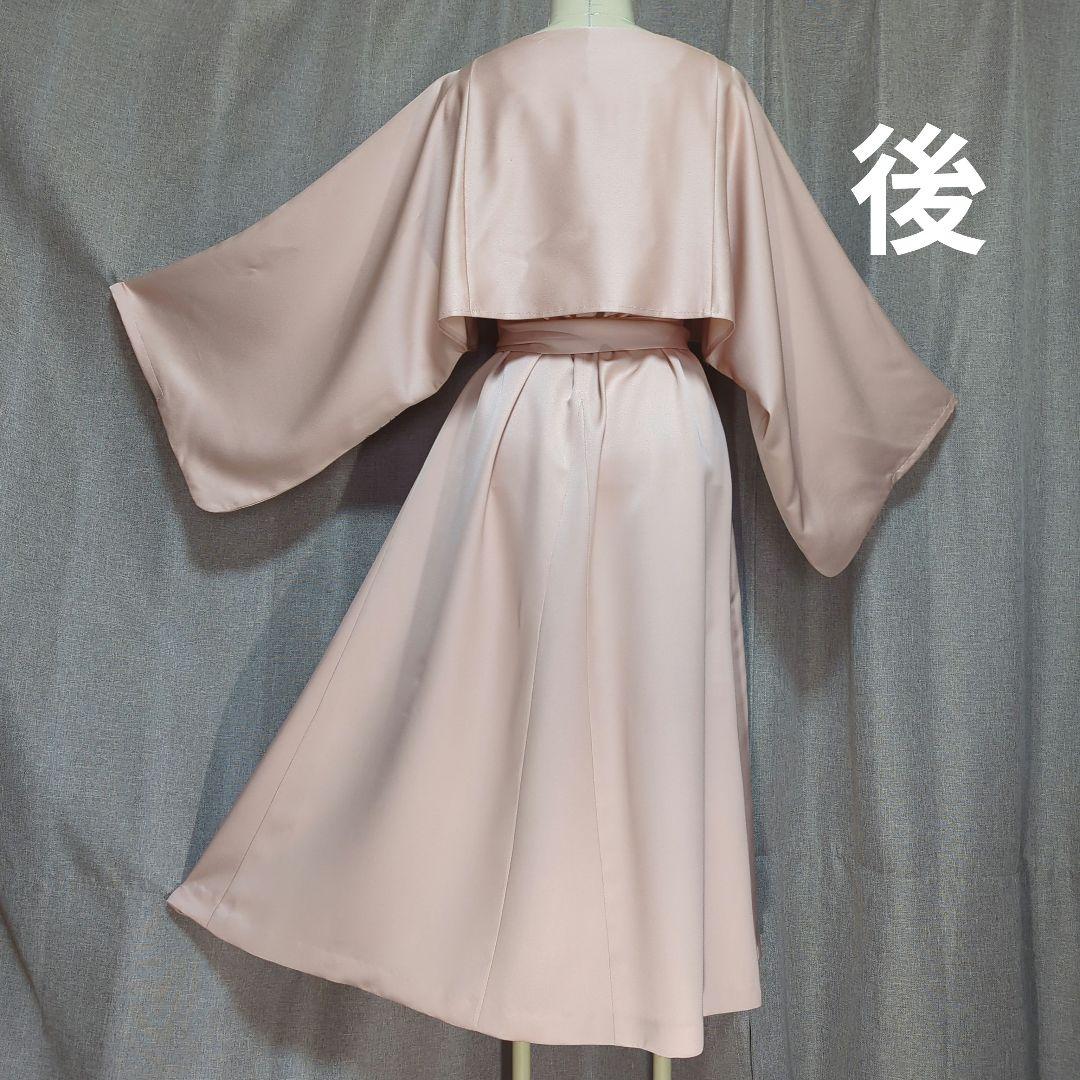 着物リメイク　ワンピース＆ボレロ　No.340