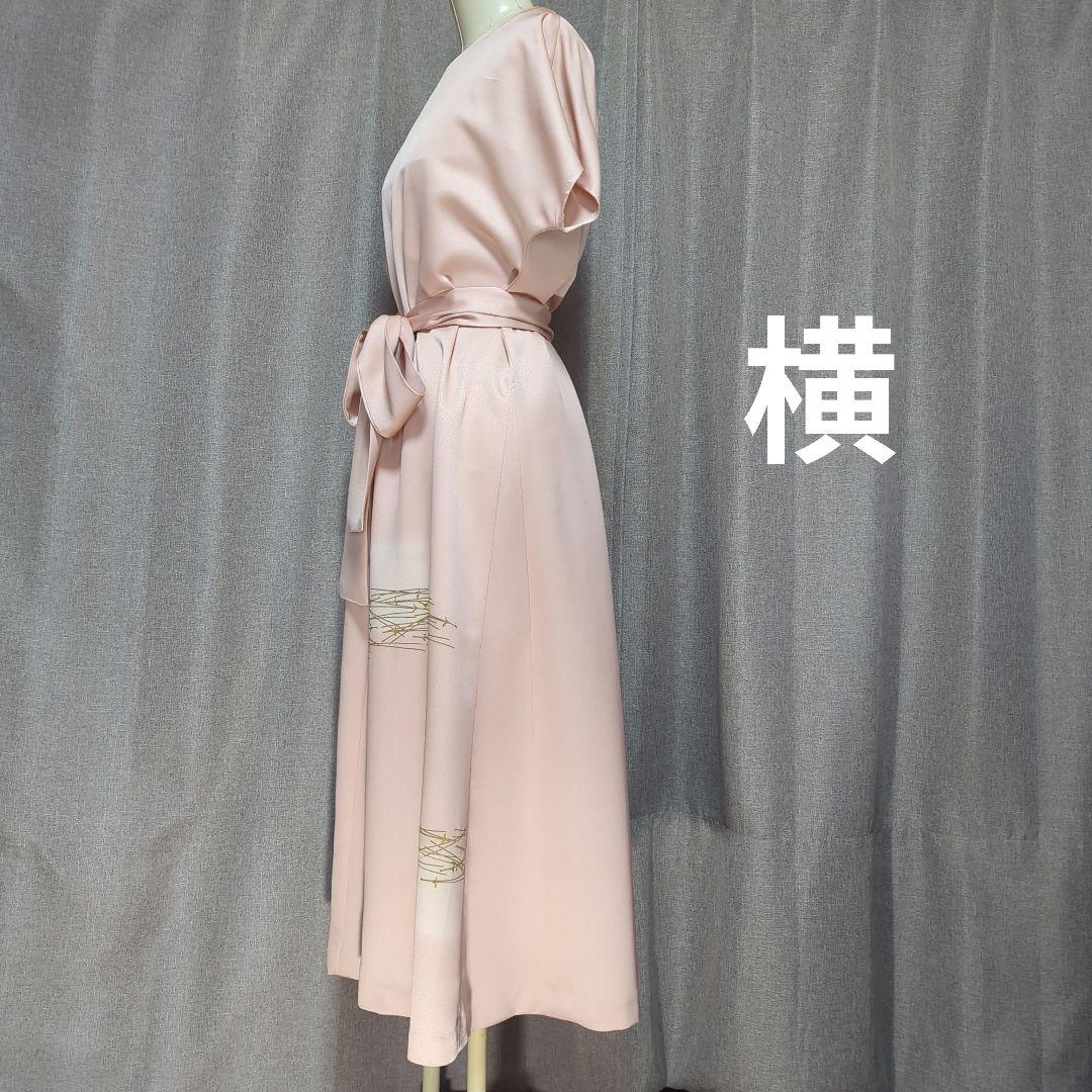 着物リメイク　ワンピース＆ボレロ　No.340