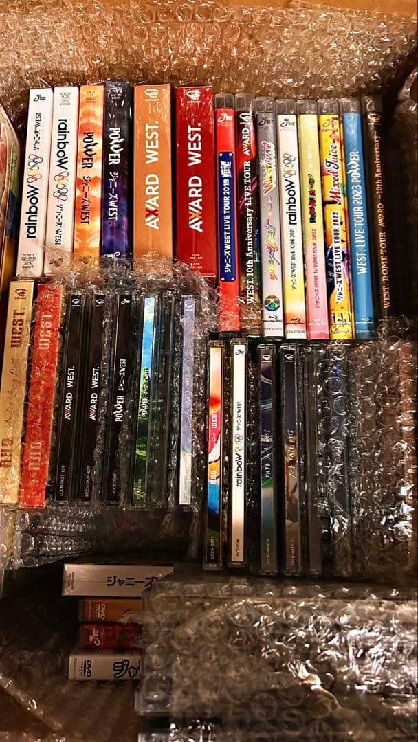 【新品・未開封の商品あり】WEST. DVD 20枚セット＋POWER 銀テープ