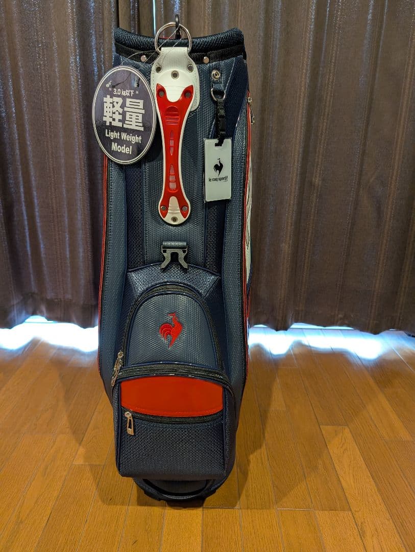 【新品】le coq sportif GOLF ゴルフ キャディバッグ 9型
