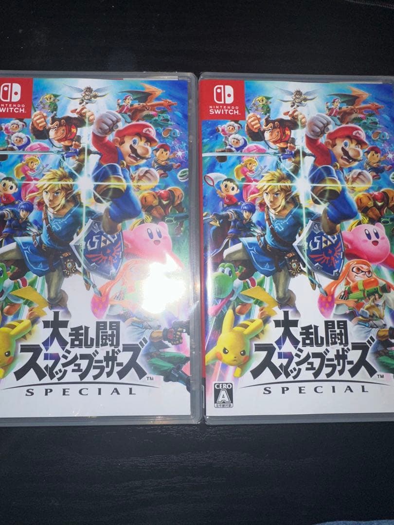 新品未開封シュリンク付き 大乱闘スマッシュブラザーズ SPECIAL 2本セット