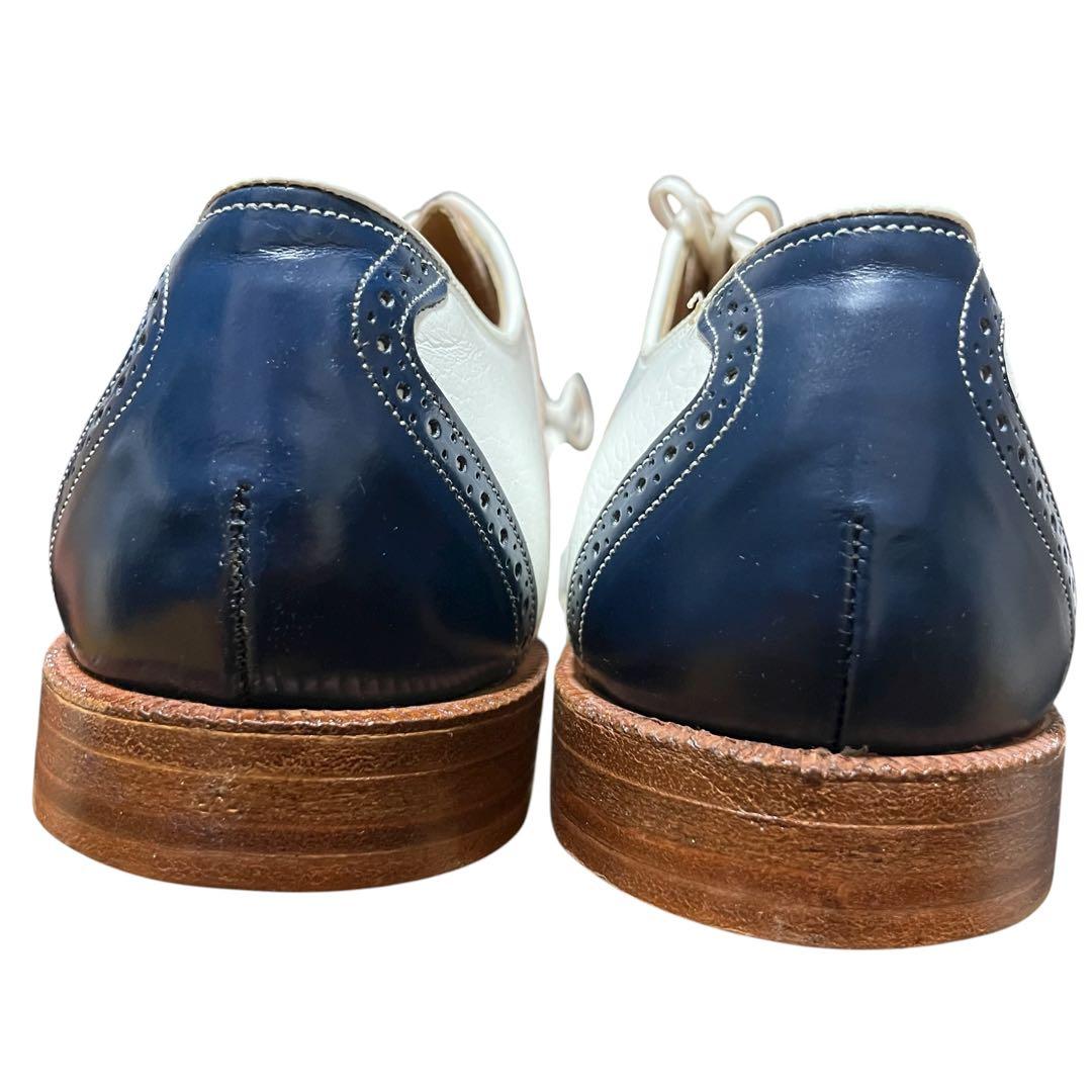 未使用Johnston&Murphy Seaview トリコロールゴルフシューズ