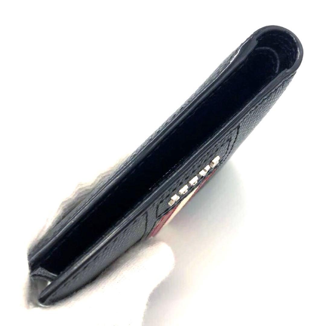 未使用✨バリー レザー 二つ折り財布 ブラック