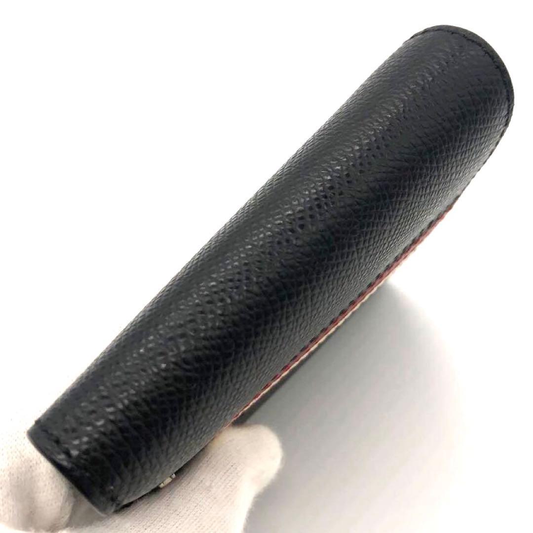 未使用✨バリー レザー 二つ折り財布 ブラック